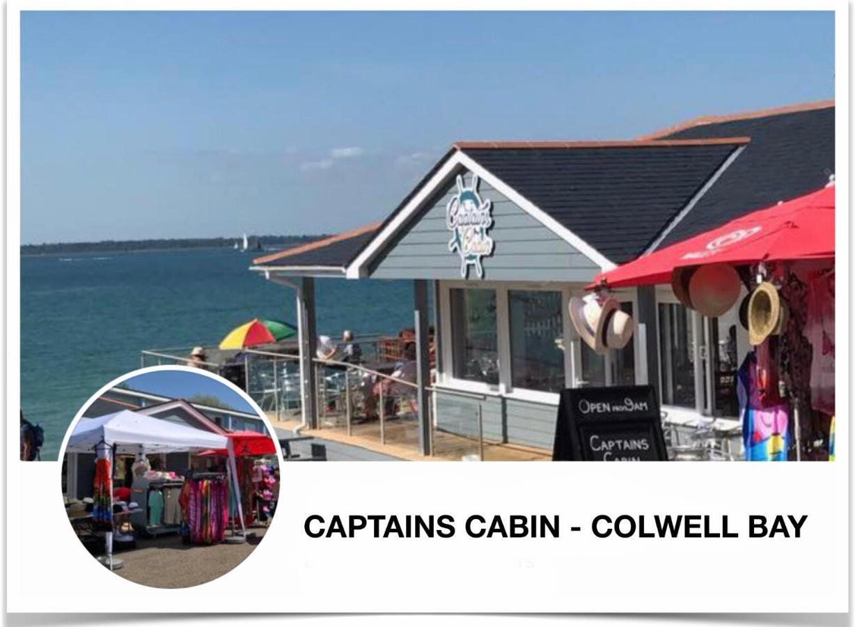 Chine Cottage Self-Catering Coastal Bungalow In Rural West Wight Freshwater Zewnętrze zdjęcie